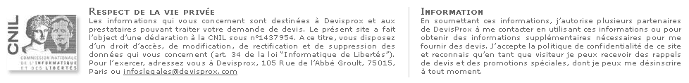 Respect de la vie privée